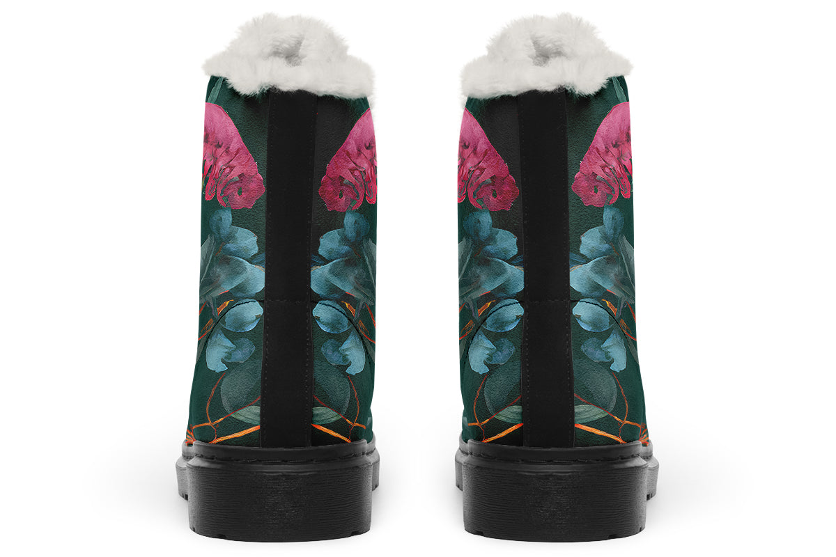 Australian Bouquet Faux Fur Boots