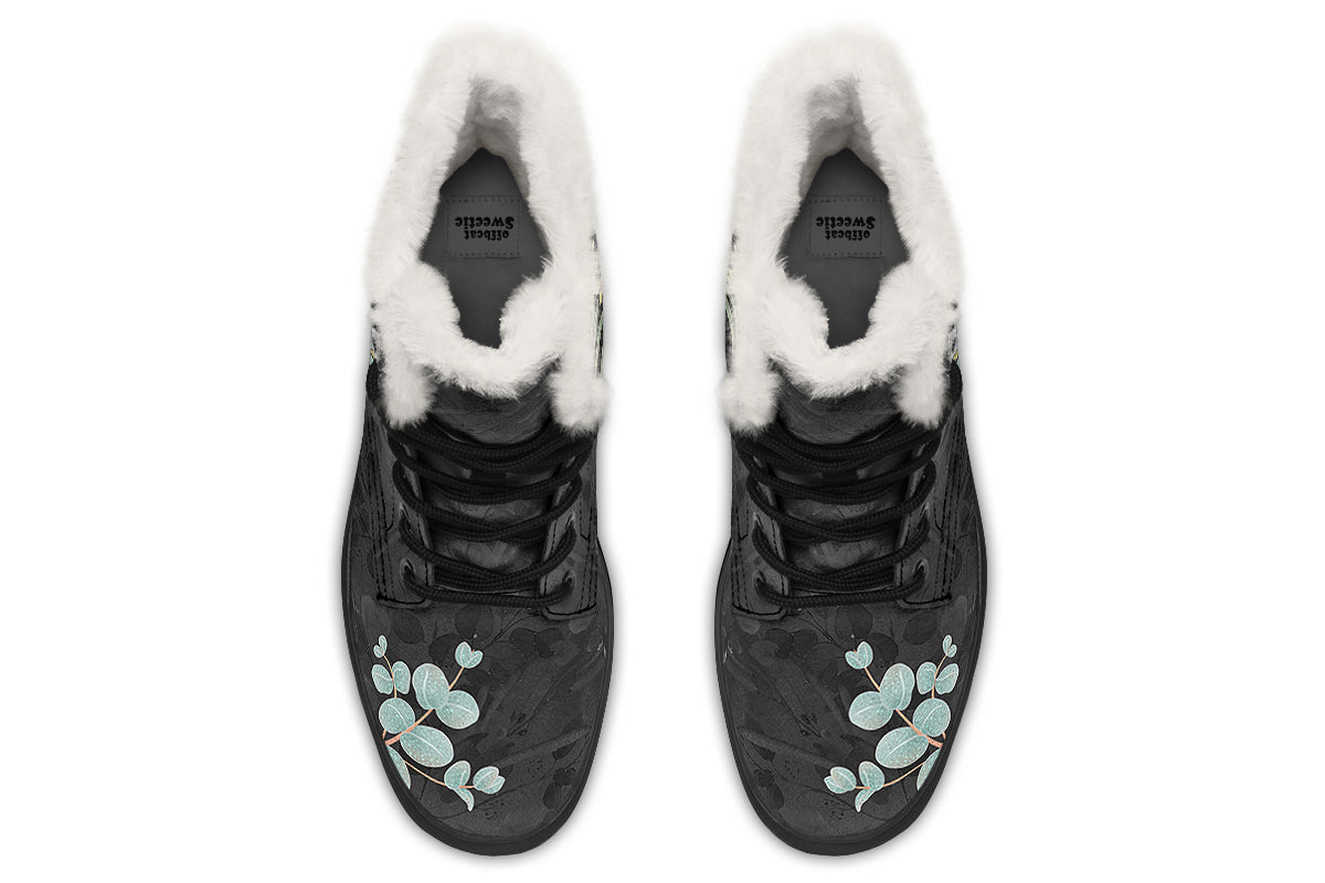 Cockatoo Faux Fur Boots