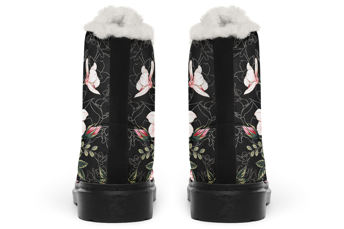 In Bloom Faux Fur Boots