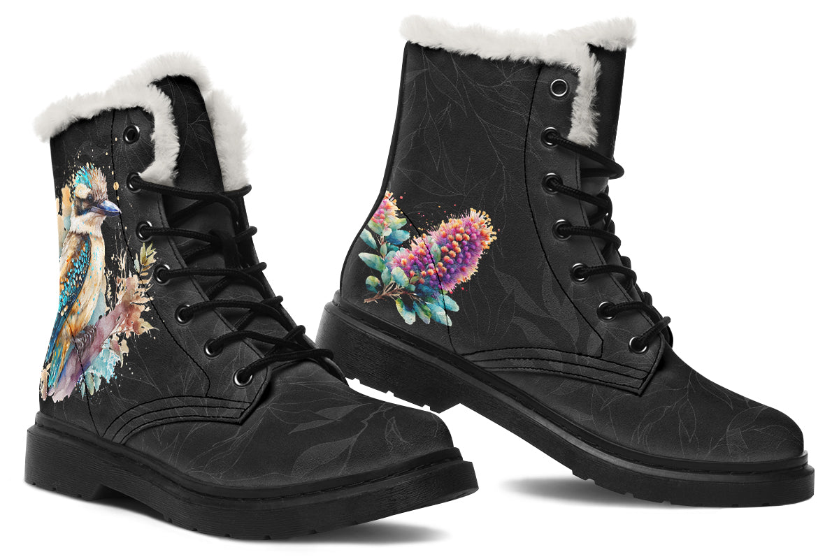 Kookaburra Faux Fur Boots