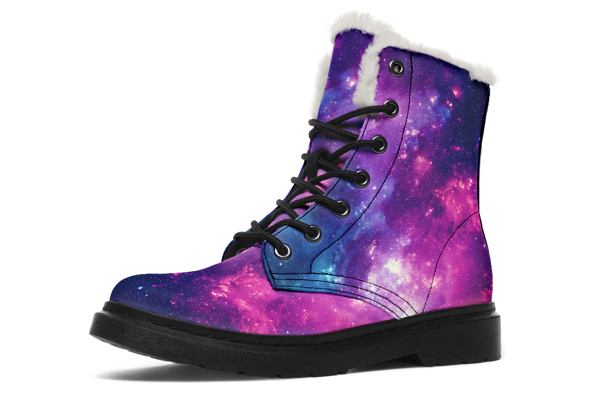 Nebula Faux Fur Boots