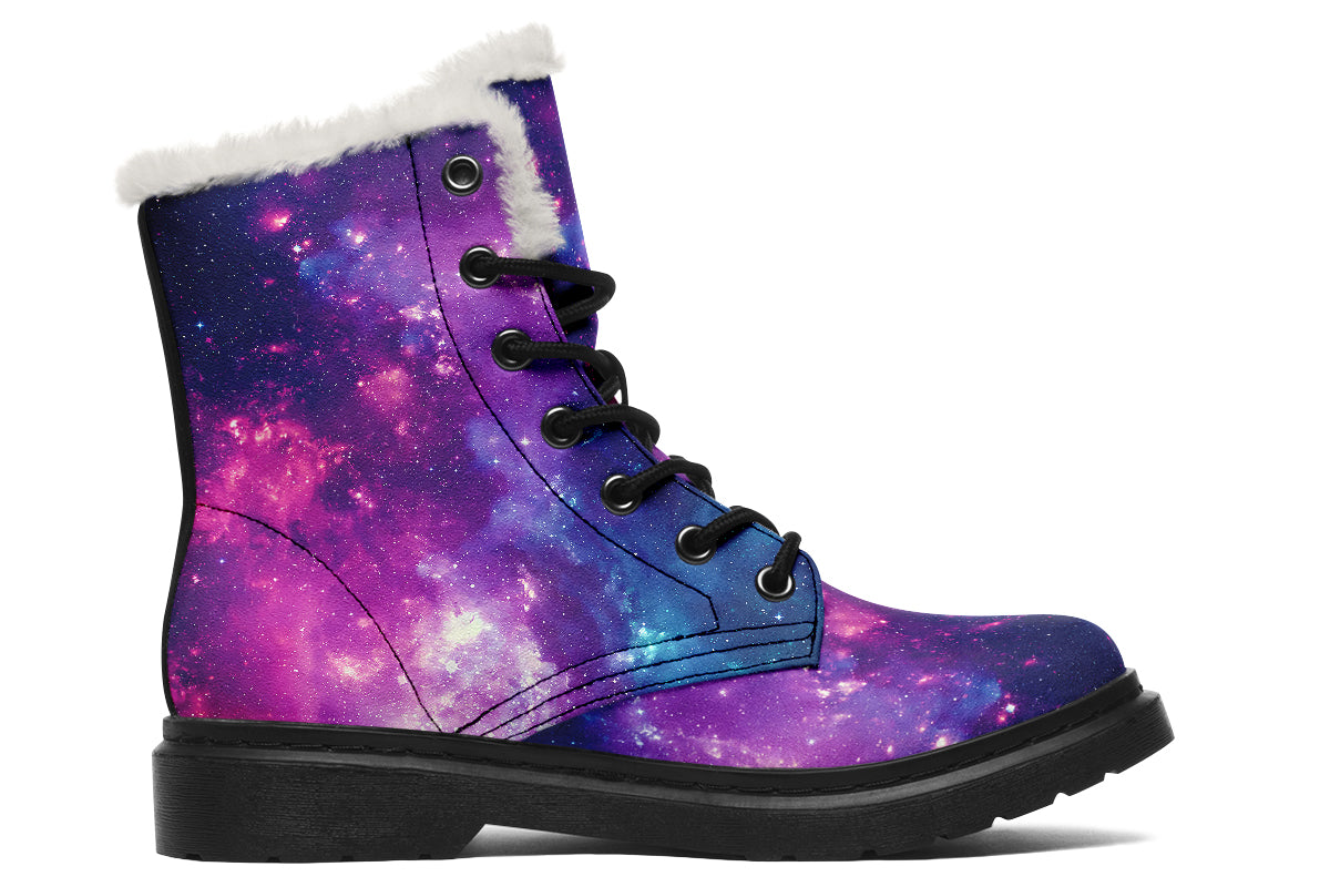 Nebula Faux Fur Boots