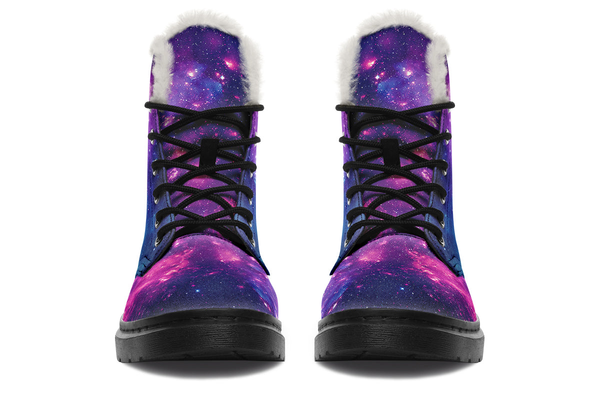 Nebula Faux Fur Boots