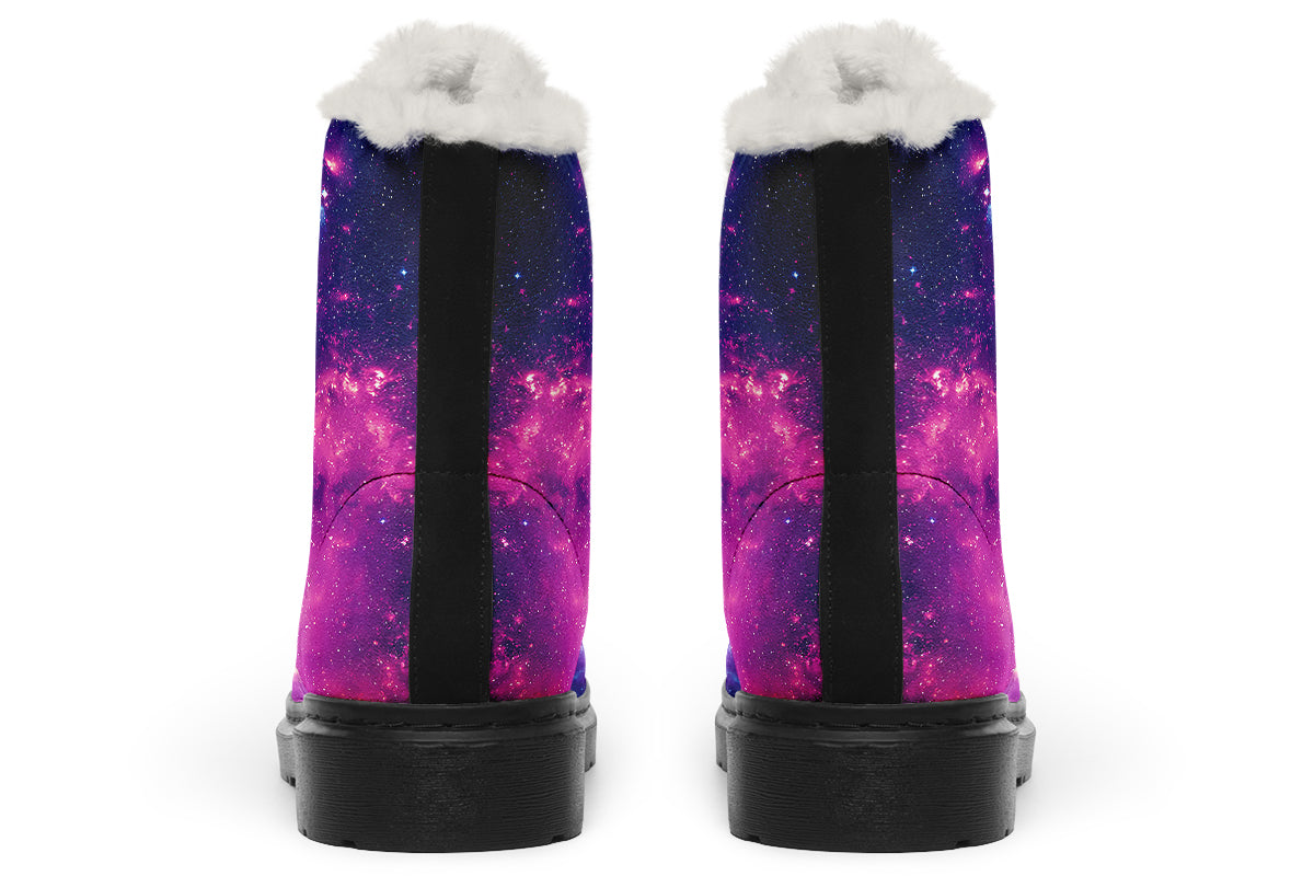 Nebula Faux Fur Boots