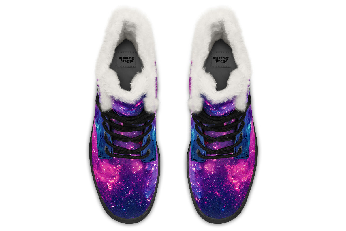 Nebula Faux Fur Boots