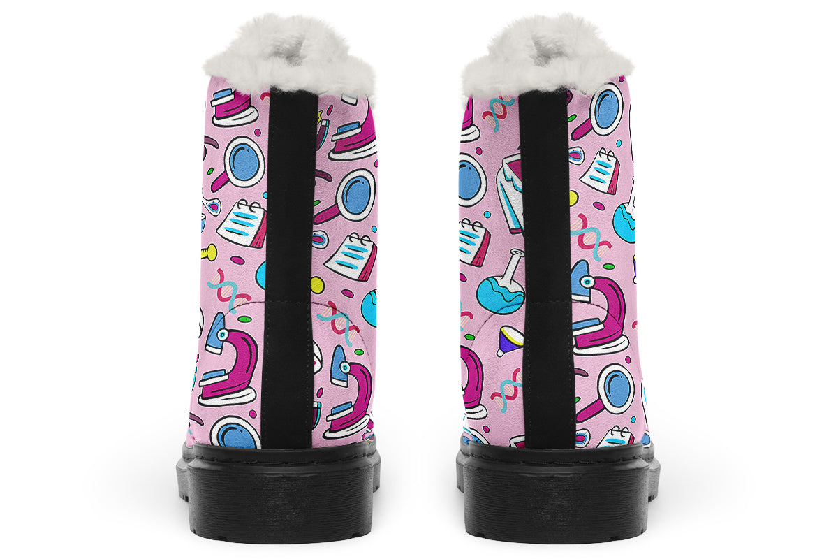 STEM Faux Fur Boots