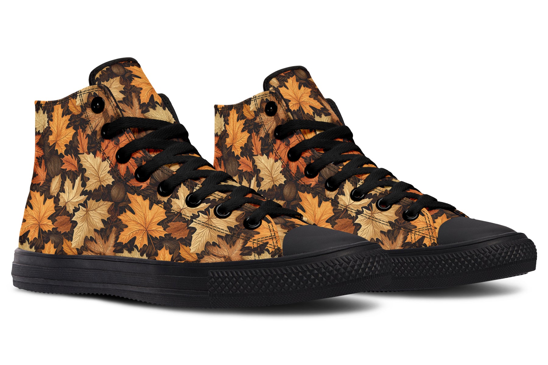 Autumn Leaves High Tops