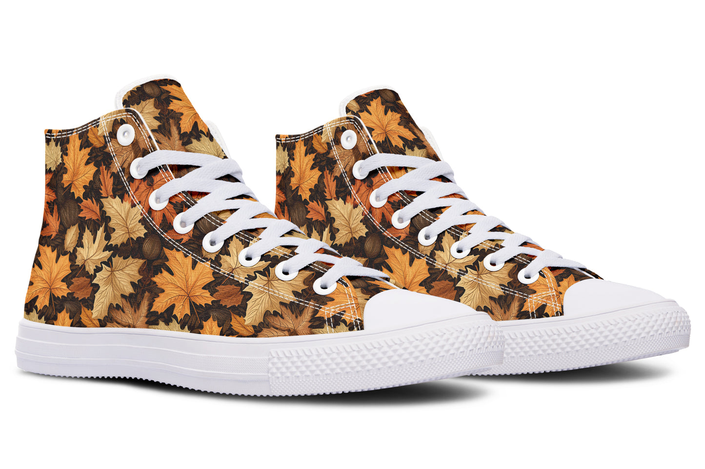 Autumn Leaves High Tops