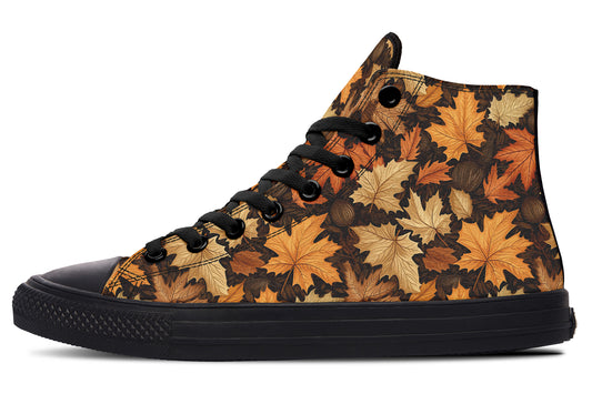 Autumn Leaves High Tops