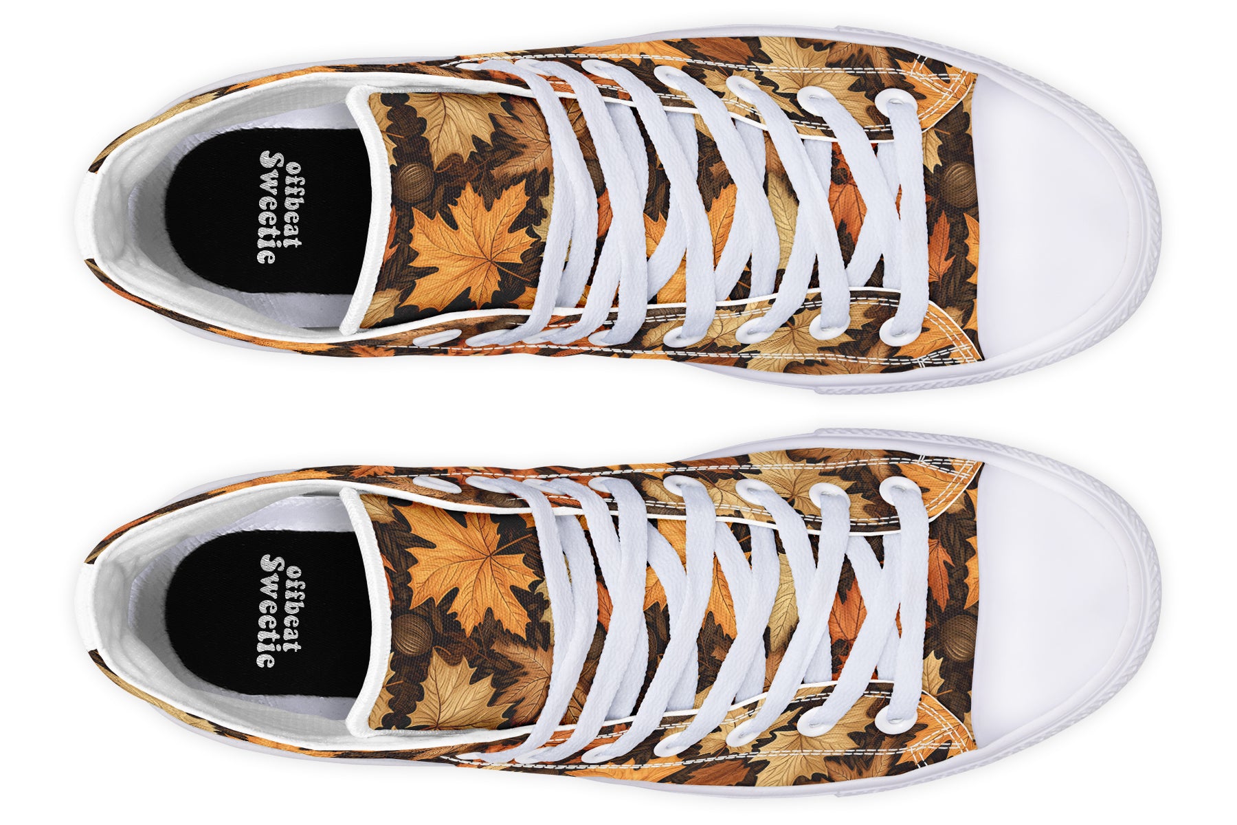 Autumn Leaves High Tops