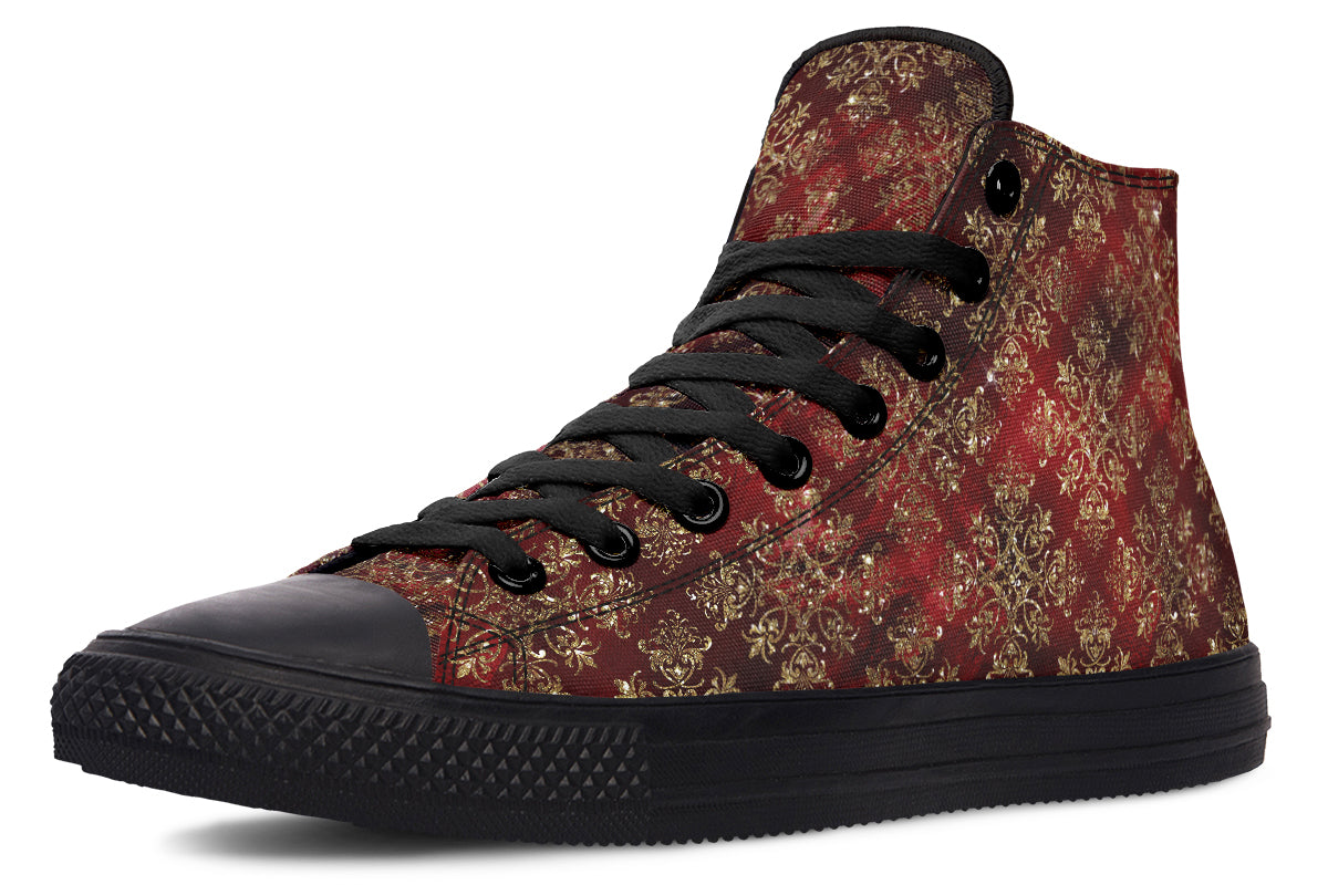 Christmas Wrapping Paper High Tops