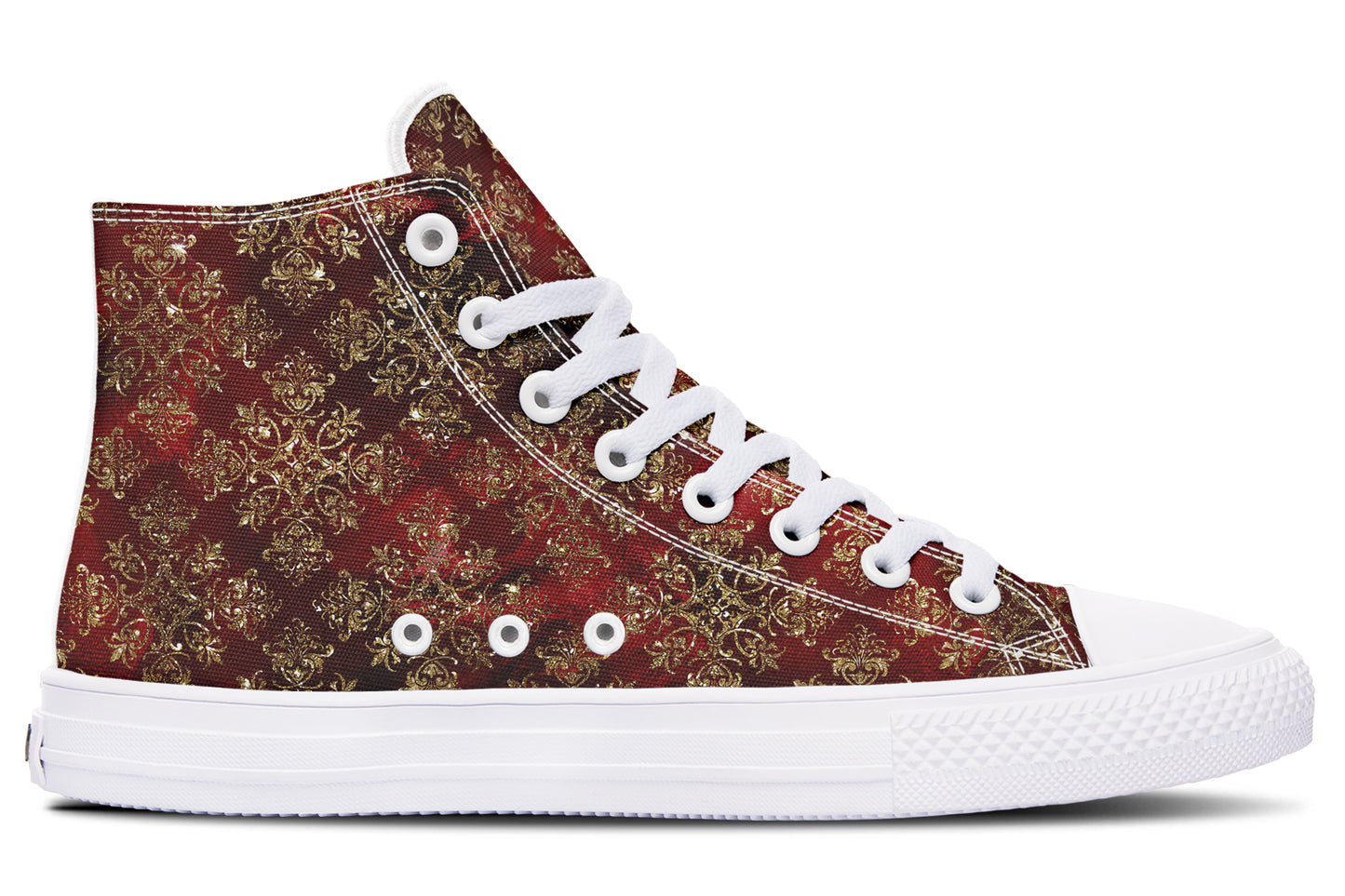 Christmas Wrapping Paper High Tops