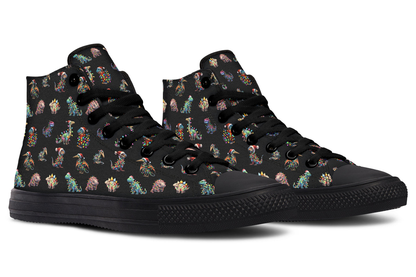 Dinos In Lights High Tops