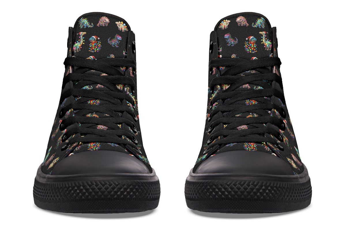 Dinos In Lights High Tops