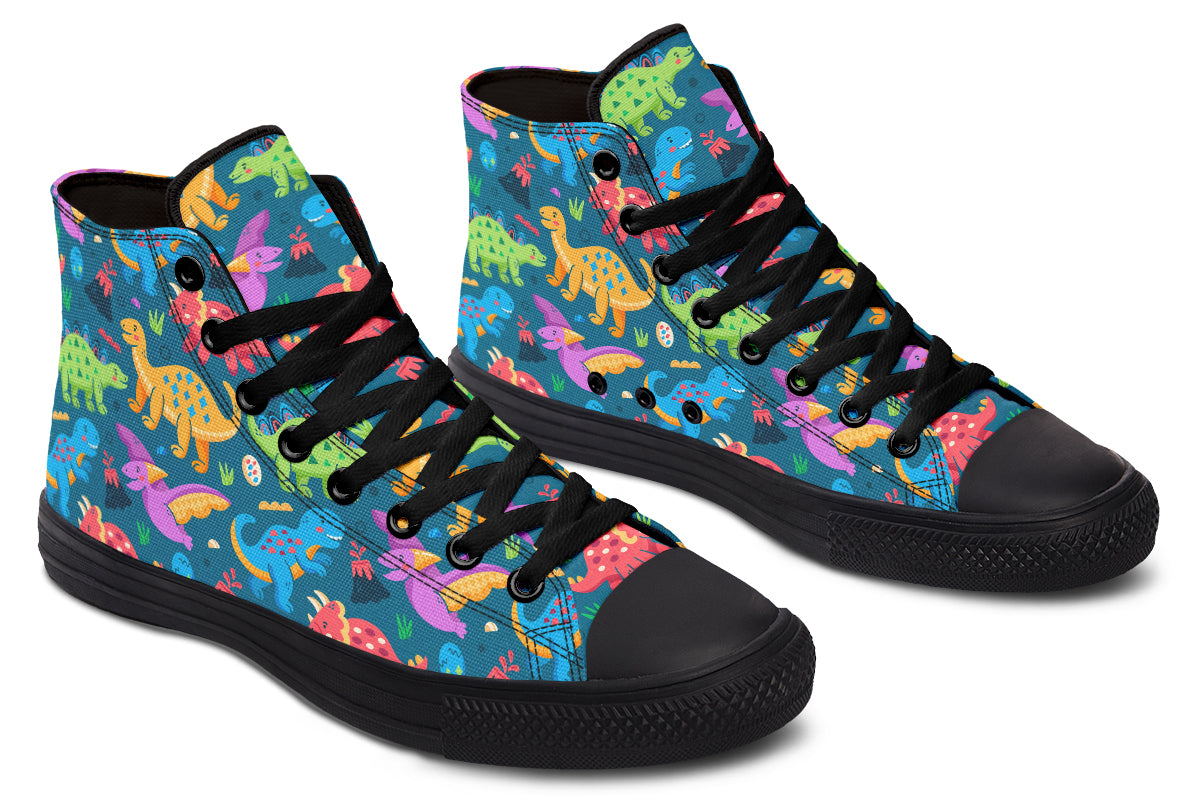 Dinosaur Friends High Tops