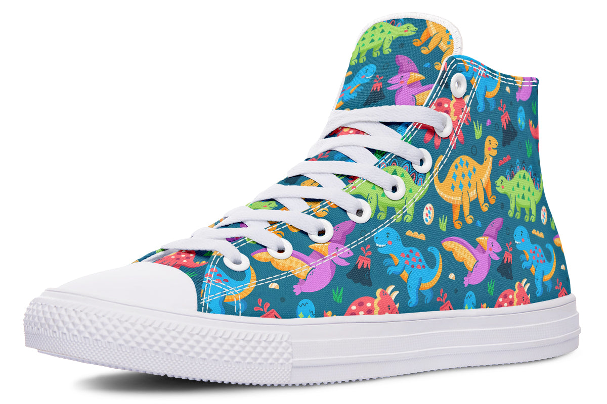 Dinosaur Friends High Tops