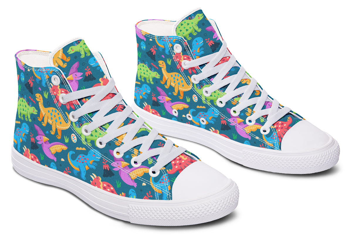 Dinosaur Friends High Tops