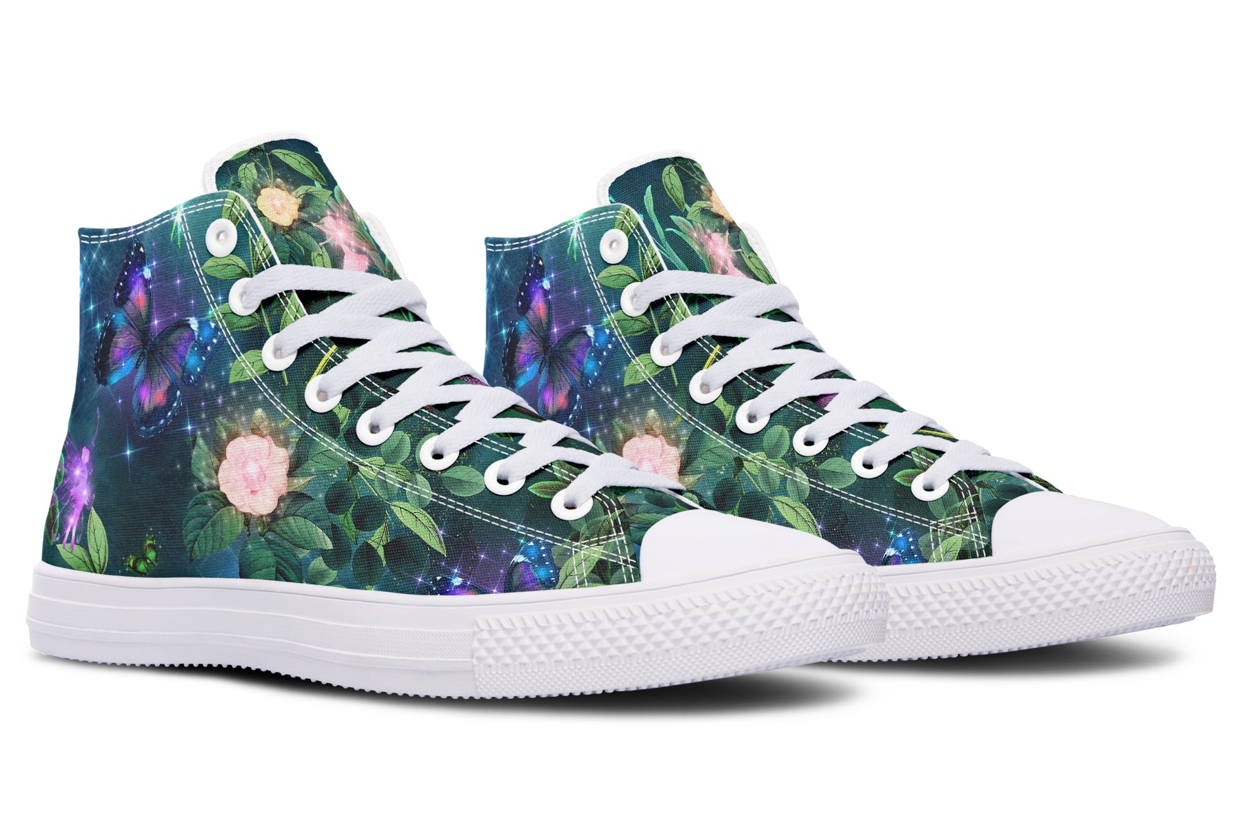 Enchanted Garden High Tops