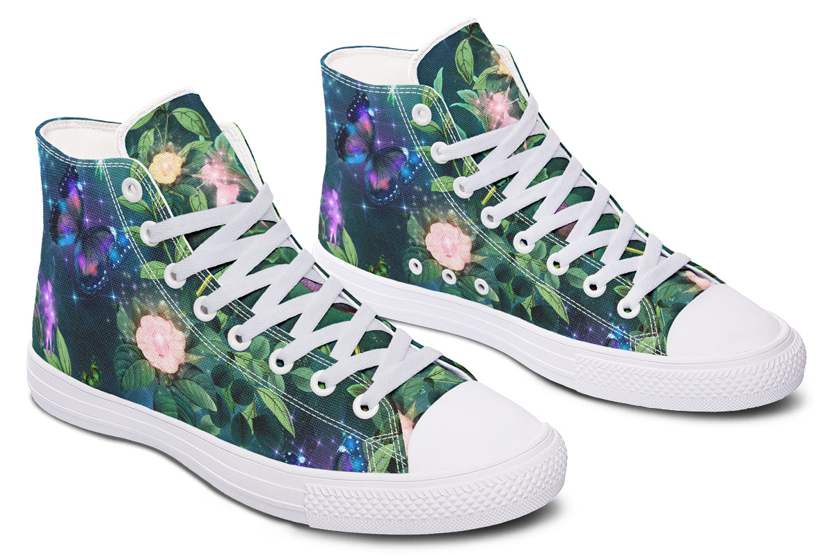 Enchanted Garden High Tops