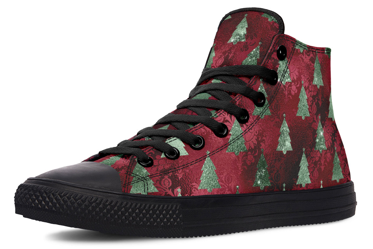 Glam Christmas High Tops