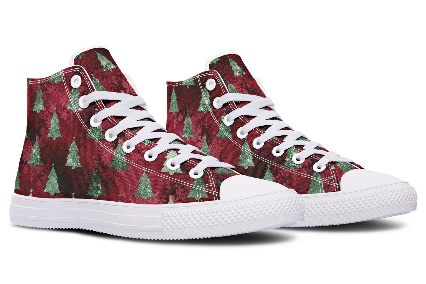 Glam Christmas High Tops