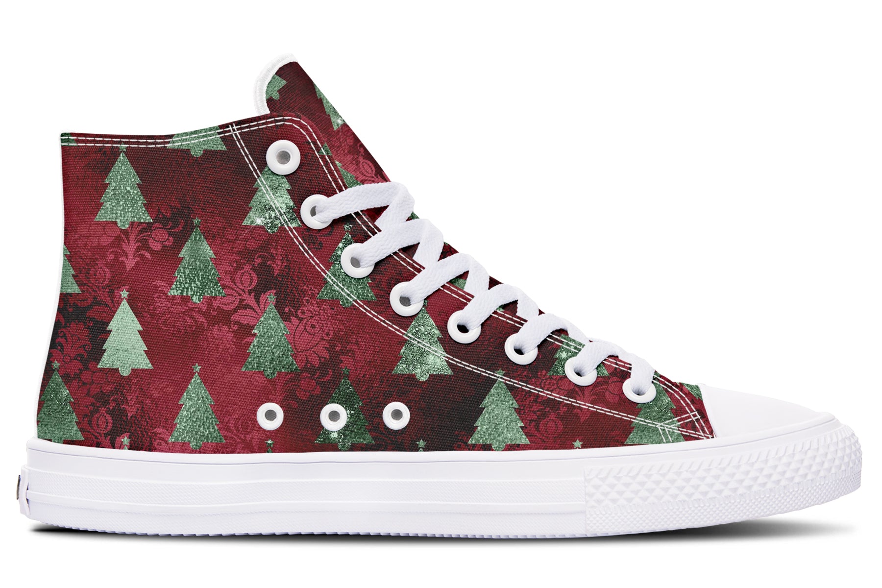 Glam Christmas High Tops