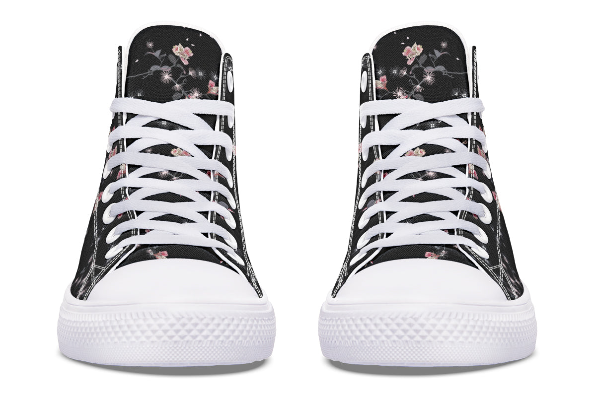 Night Garden High Tops