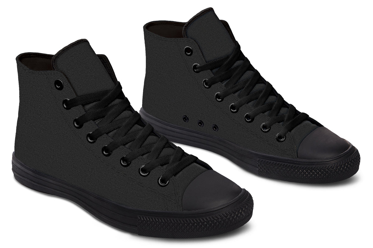 Paint It Black High Tops