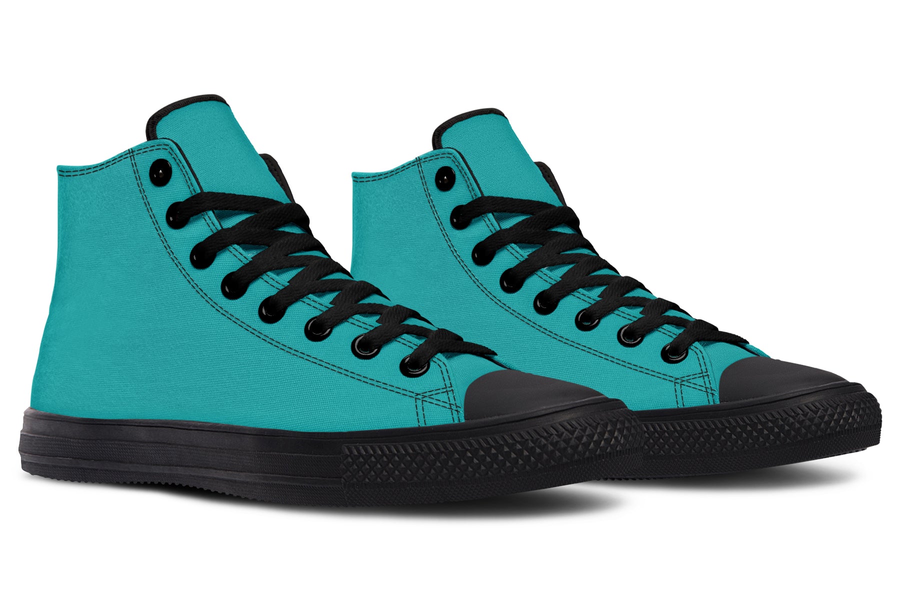 Pennyroyal Teal High Tops