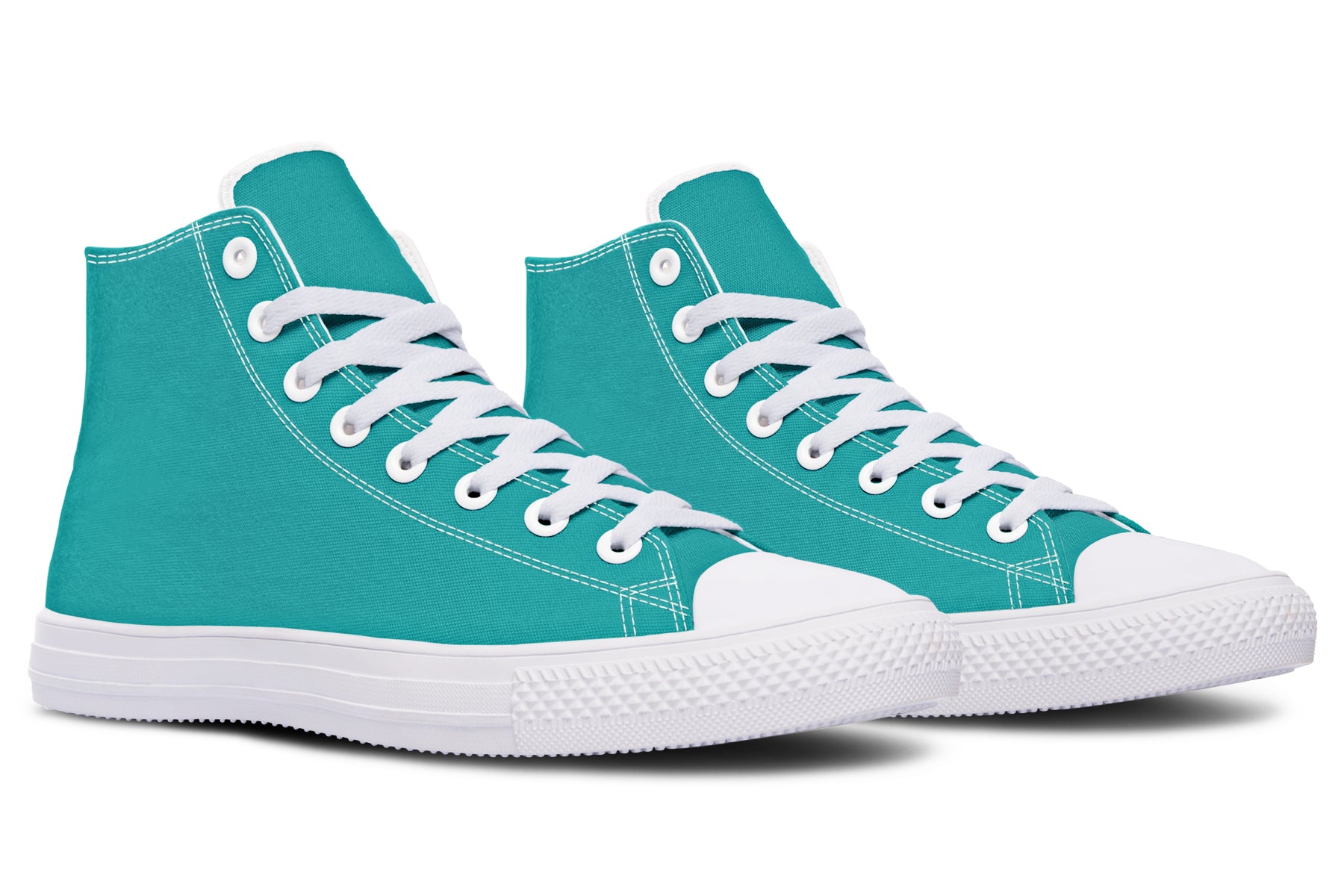 Pennyroyal Teal High Tops