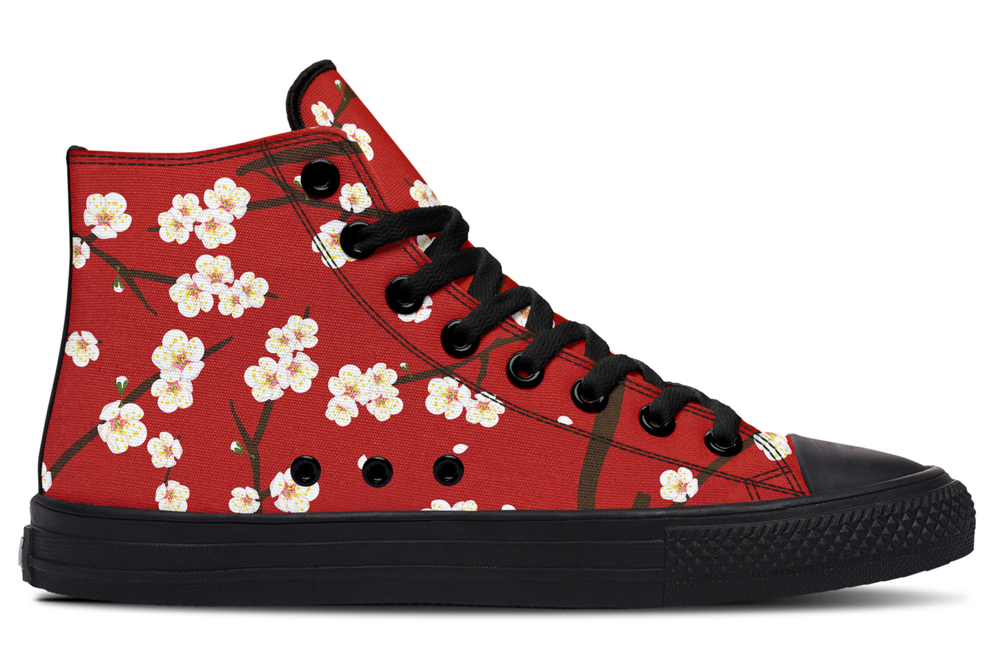 Plum Blossoms High Tops