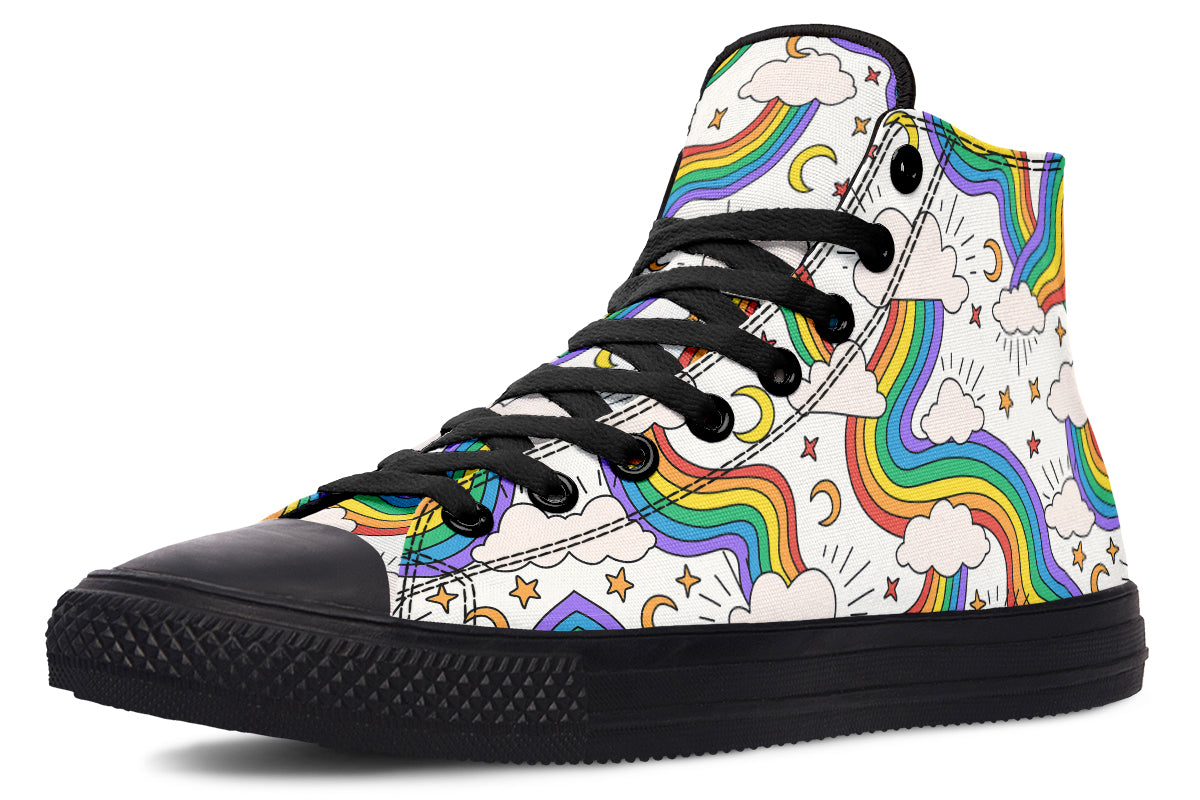 Rainbow Dreams High Tops