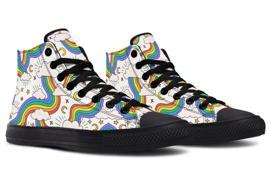 Rainbow Dreams High Tops