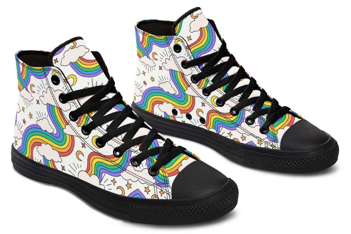 Rainbow Dreams High Tops