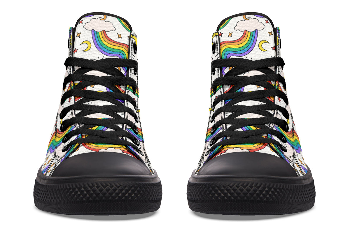 Rainbow Dreams High Tops