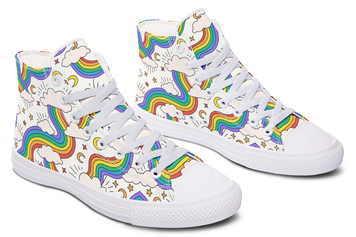 Rainbow Dreams High Tops