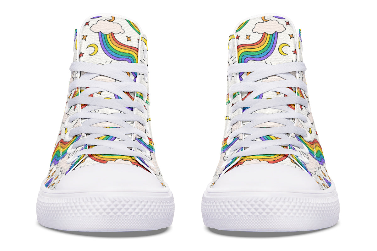 Rainbow Dreams High Tops