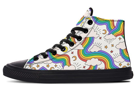 Rainbow Dreams High Tops