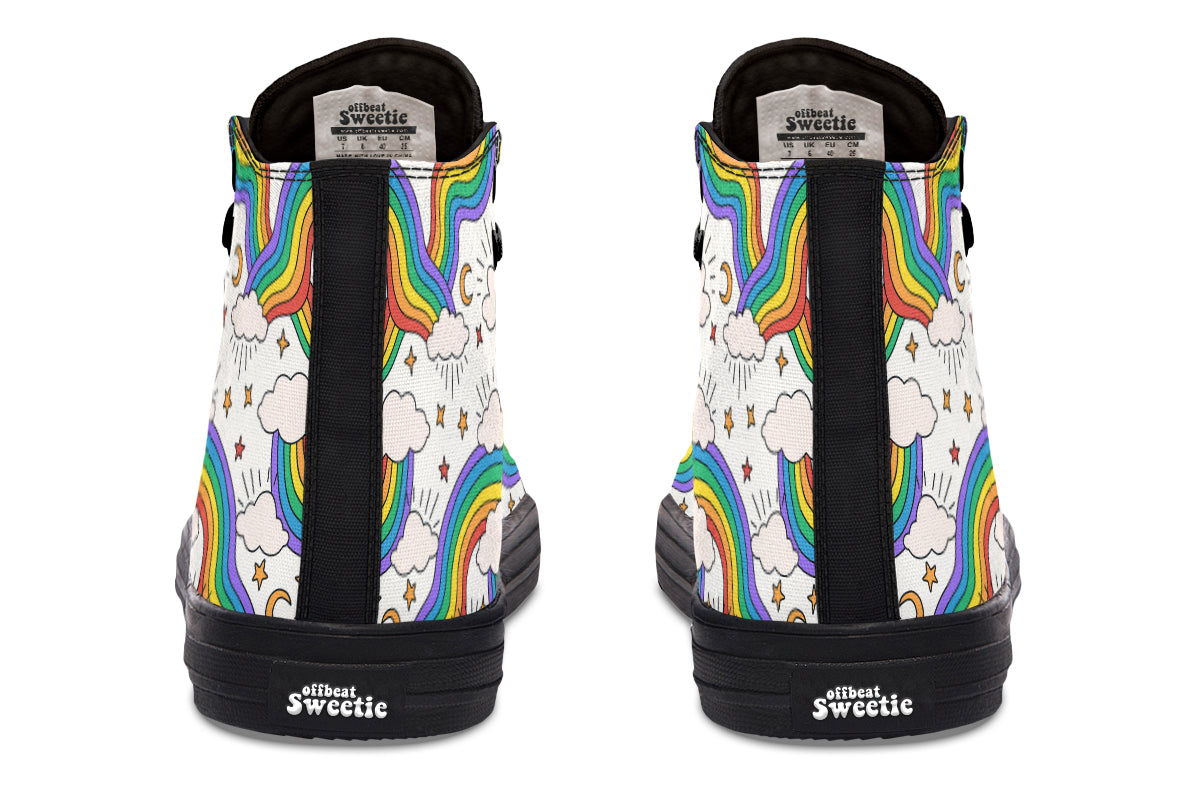 Rainbow Dreams High Tops