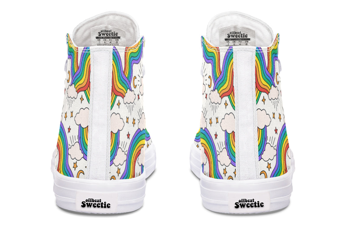 Rainbow Dreams High Tops