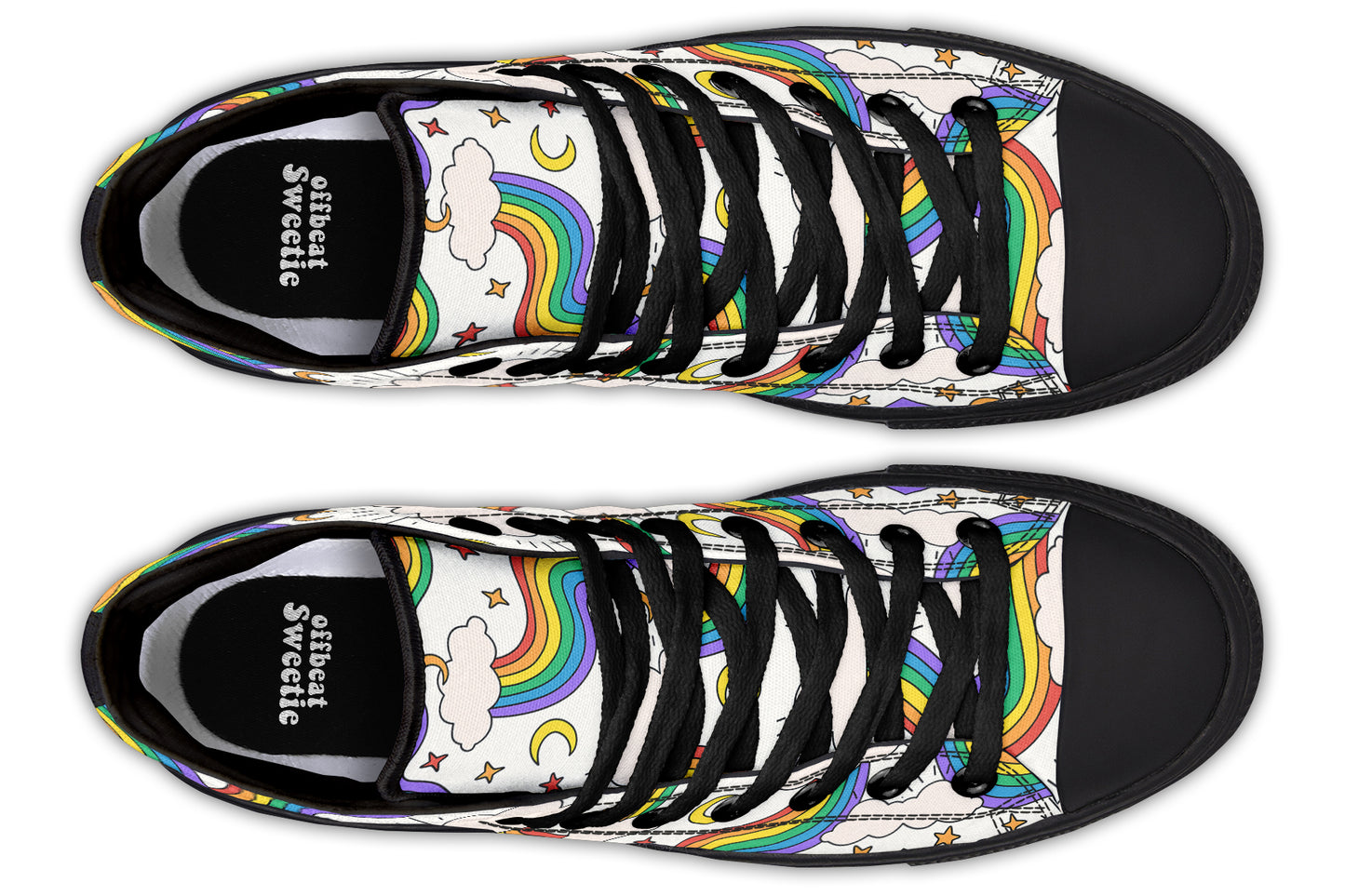 Rainbow Dreams High Tops