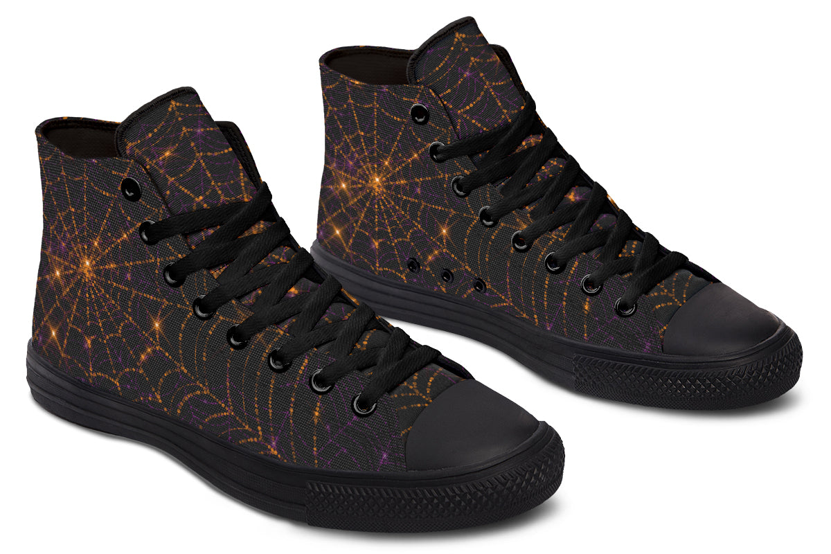 Spider Web High Tops