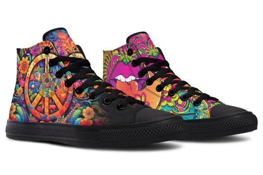 Summer Of Love High Tops