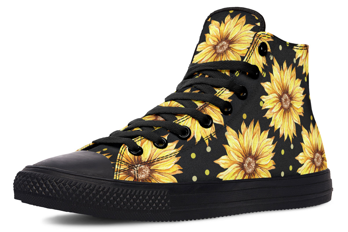 Sunflowers High Tops