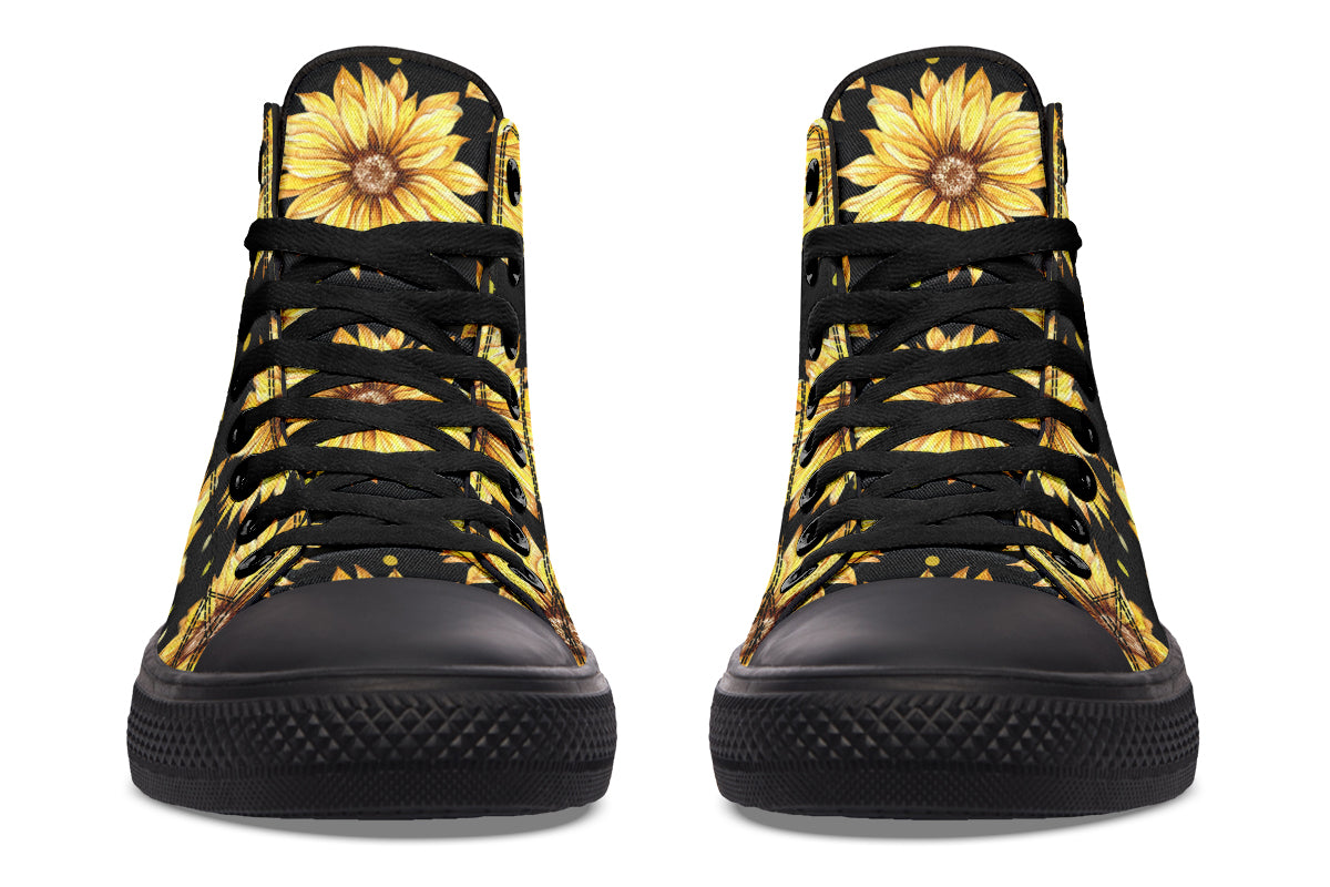 Sunflowers High Tops