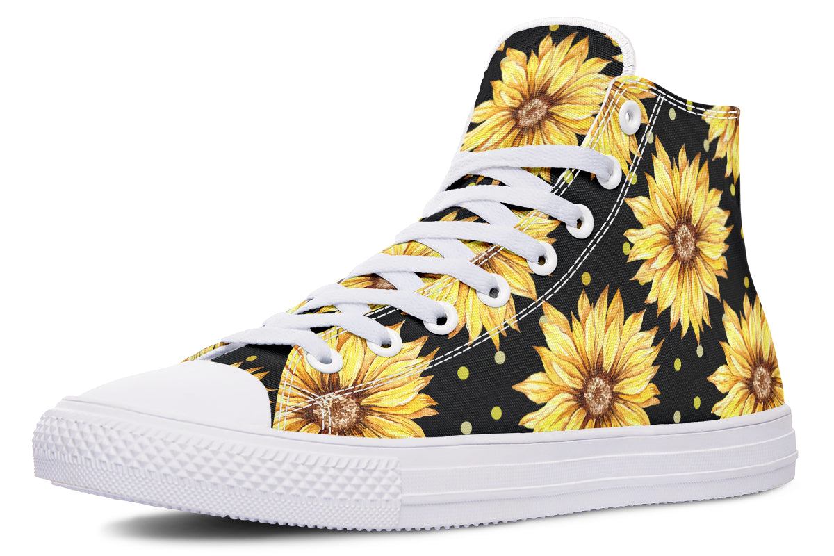 Sunflowers High Tops