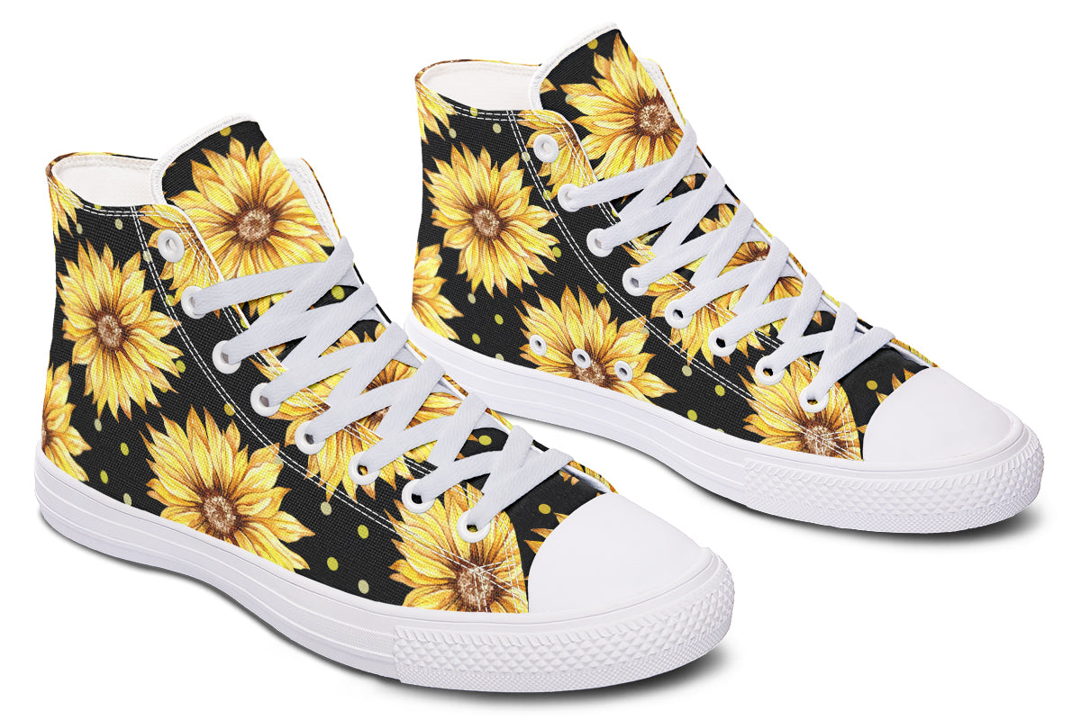 Sunflowers High Tops