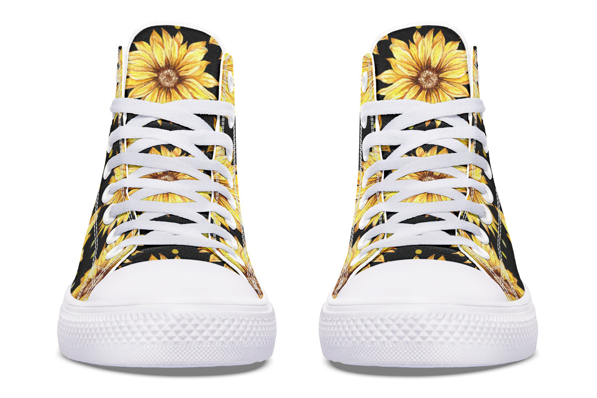 Sunflowers High Tops