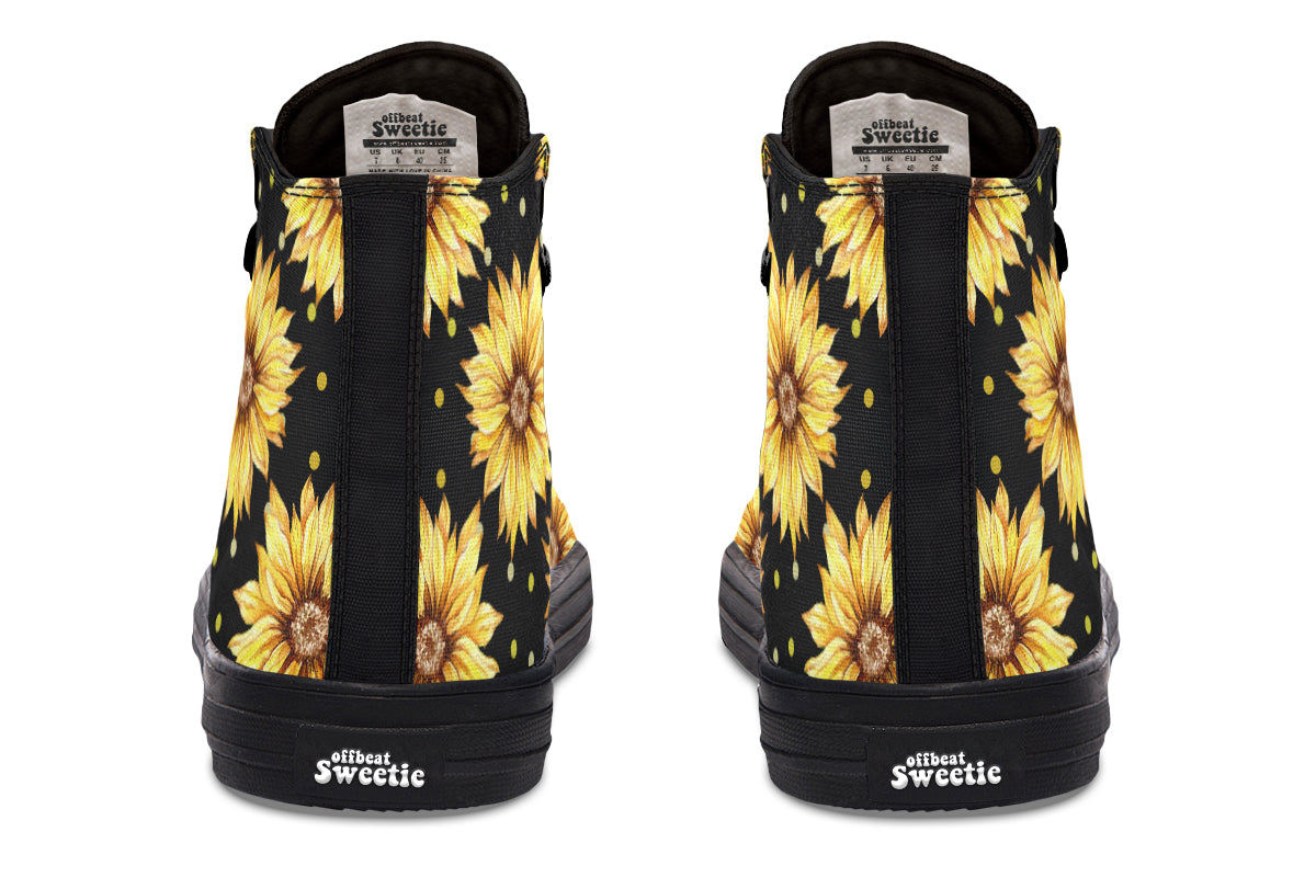 Sunflowers High Tops