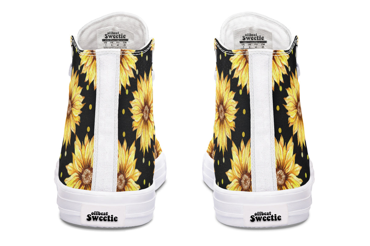 Sunflowers High Tops